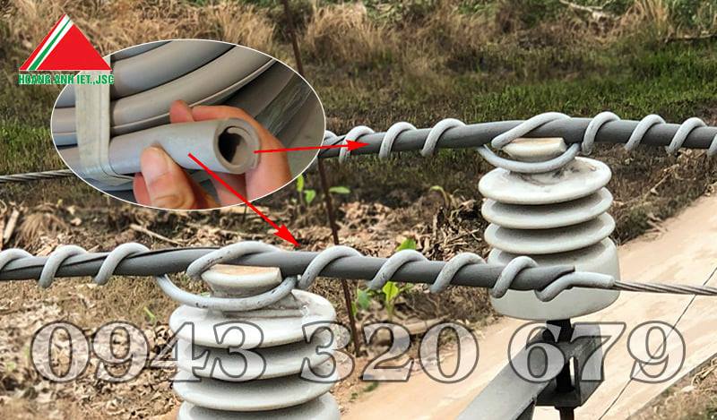 Ống xoắn bọc dây điện trung thế cho dây cáp 50-150mm2