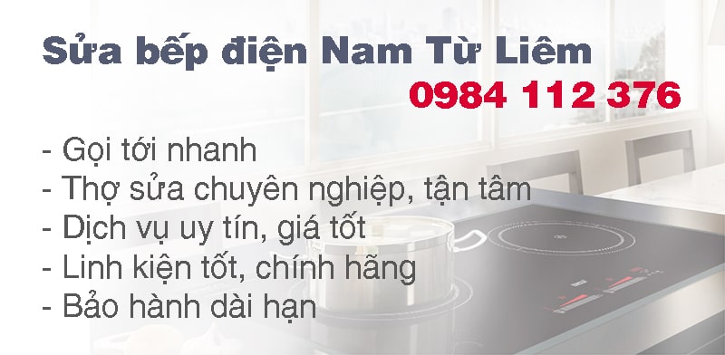 Sửa bếp điện Nam Từ Liêm