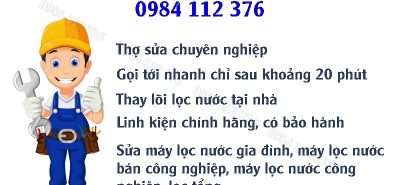 Sửa máy lọc nước Đông Kết, Khoái Châu, Thợ làm tốt, có bảo hành