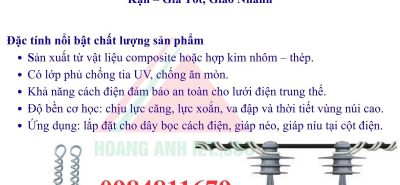 Dây Buộc Bảo Vệ Cáp Trung Thế Thái Nguyên + Bắc Kạn – Giá Tốt, Giao Nhanh