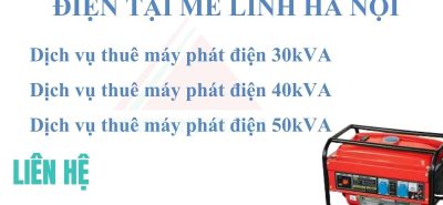 thuê máy phát điện 30kVA, thuê máy phát điện 50kVA, máy phát điện Hà Đông, cho thuê máy phát điện giá rẻ