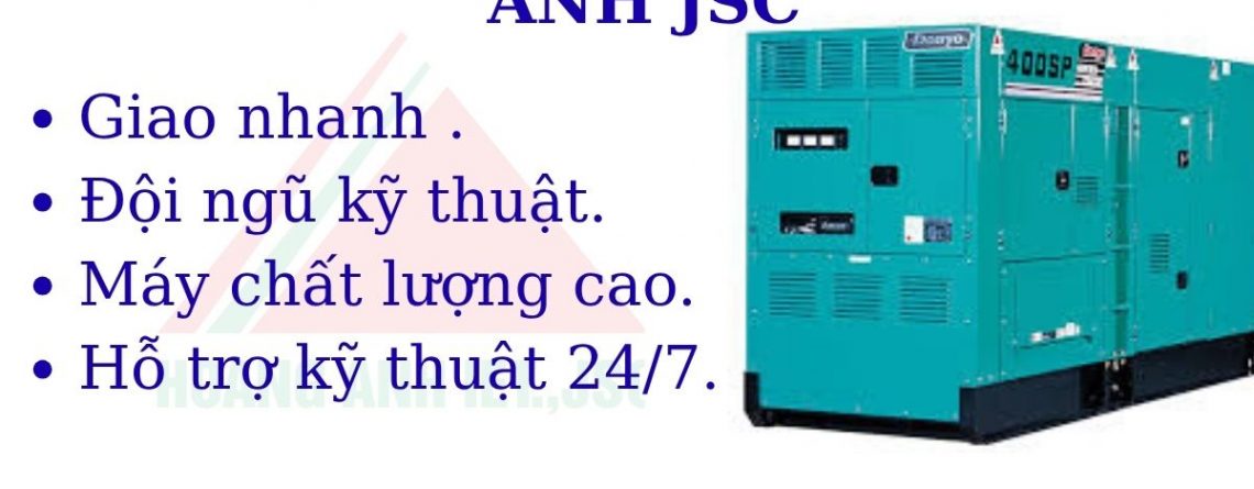 máy phát điện chạy dầu Hà Nội, dịch vụ máy phát điện công nghiệp