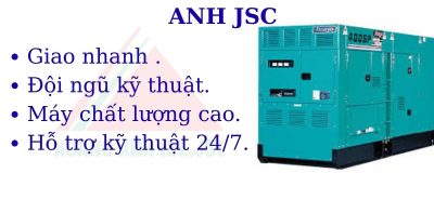 máy phát điện chạy dầu Hà Nội, dịch vụ máy phát điện công nghiệp