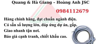 Ống Cuốn Bọc Dây Trung Thế Tuyên Quang & Hà Giang – Hoàng Anh JSC