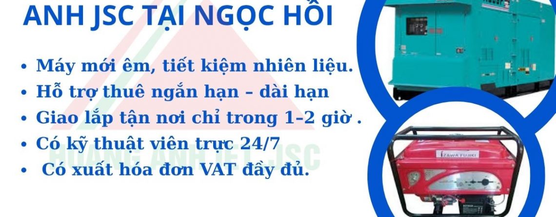 thuê máy phát điện 30kVA, thuê máy phát điện 50kVA, cho thuê máy phát điện giá rẻ Thanh Trì, thuê máy phát điện Hà Nội