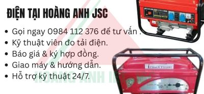 Dịch vụ thuê máy phát điện giá rẻ tại Quảng Oai, Ba Vì – Giao nhanh, vận hành ổn định