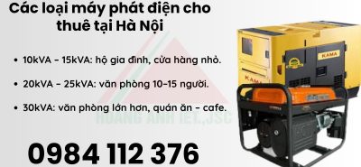 thuê máy phát điện giá rẻ Thượng Cát, cho thuê máy phát điện Bắc Từ Liêm, máy phát điện chạy dầu Hà Nội