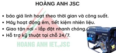 Thuê Máy Phát Điện Việt Hưng 30kVA–50kVA – Giá Tốt, Hỗ Trợ 24/7