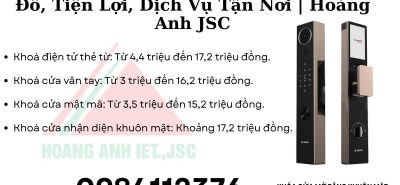 Lắp Đặt Khóa Cửa Thông Minh Nghĩa Đô, Tiện Lợi, Dịch Vụ Tận Nơi | Hoàng Anh JSC