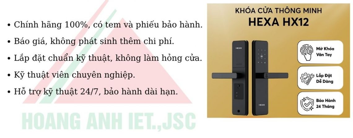 Lắp Khóa Điện Tử Tại Hồng Hà – An Toàn, Tiện Lợi, Giá Hợp Lý