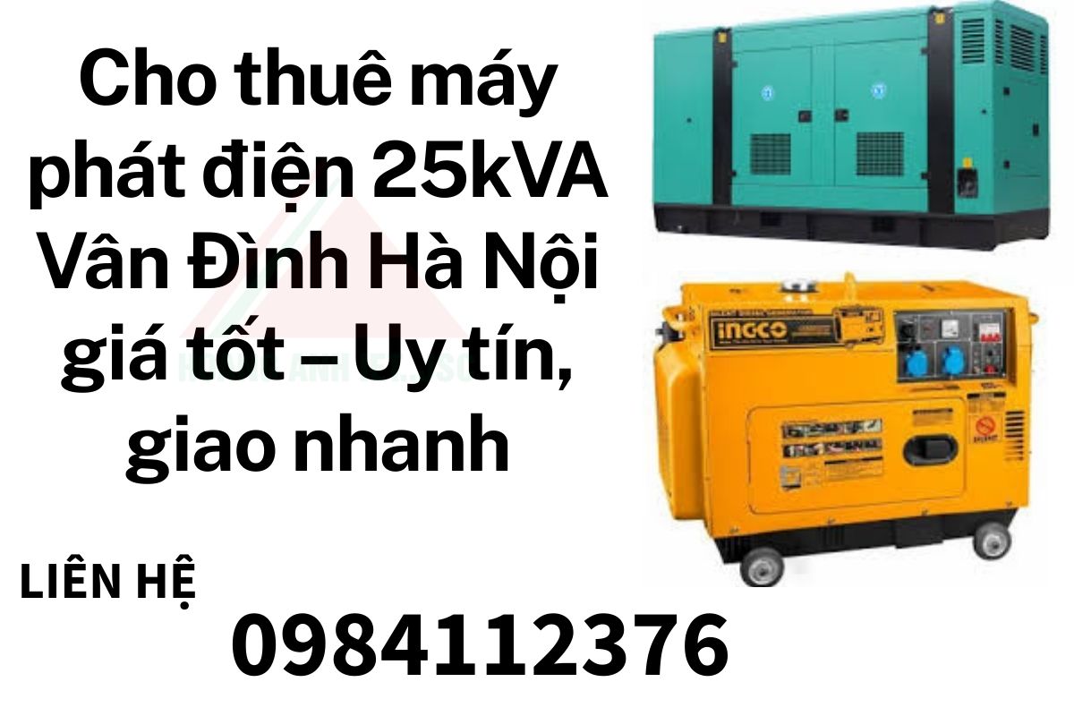 THUÊ MÁY PHÁT ĐIỆN MINI PHÙ HỢP NHU CẦU SỬ DỤNG NHỎ