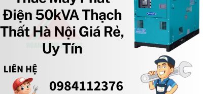 Thiết Bị Sử Dụng Máy Phát Điện 45kVA – 50kVA – 60kVA – 75kVA