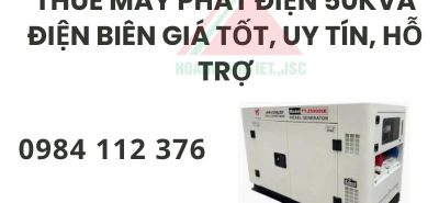 Thuê Máy Phát Điện Cho Xưởng Sản Xuất Điện Biên