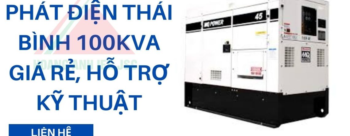 Giải pháp thuê máy phát điện công nghiệp Thái Bình