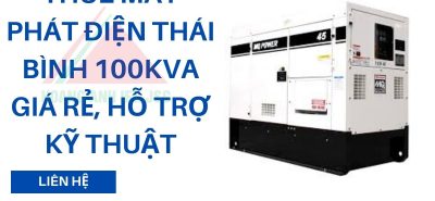 Giải pháp thuê máy phát điện công nghiệp Thái Bình