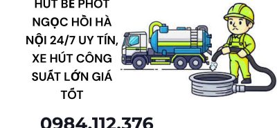 Thợ Hút Bể Phốt Ngọc Hồi Hà Nội Có Mặt Nhanh, Xử Lý Triệt Để Mùi Hôi