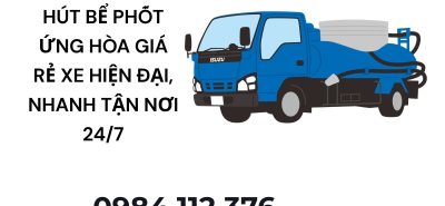 Hút Bể Phốt Ứng Hòa Giá Rẻ, Thông Tắc Hiệu Quả, Hỗ Trợ 24/7