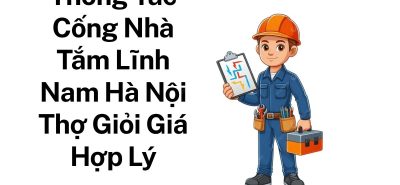 Dịch Vụ Thông Tắc Nhà Tắm Lĩnh Nam Uy Tín – Xử Lý Sạch Tắc, Không Đục Phá