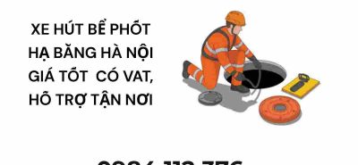 Hút Bể Phốt Hạ Bằng Giá Hợp Lý, Thi Công Sạch Sẽ Không Đục Phá