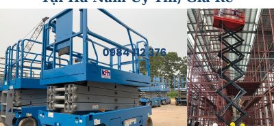 Cho Thuê Thang Nâng Cắt Kéo Tại Hà Nam Uy Tín, Giá Rẻ – Giao Xe Nhanh Tận Công Trình