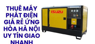 Thuê Máy Phát Điện Giá Rẻ Ứng Hòa Hà Nội Uy Tín – Giao Nhanh, Có Máy Ngay 24/7