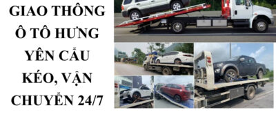 Xe Cứu Hộ Ô Tô Hưng Yên – Cẩu Kéo, Vận Chuyển 24/7