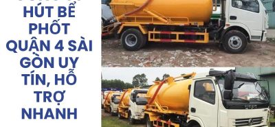 Hút Bể Phốt Quận 4 Sài Gòn Giá Tốt, Phục Vụ 24/7 – Hoàng Anh JSC
