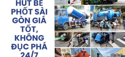 Công Ty Hút Bể Phốt Sài Gòn Giá Tốt, Phục Vụ 24/7