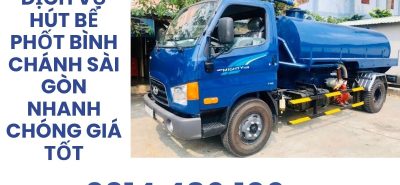 Hút Bể Phốt Bình Chánh Sài Gòn 24/7 Giá Tốt, Uy Tín | Hoàng Anh JSC