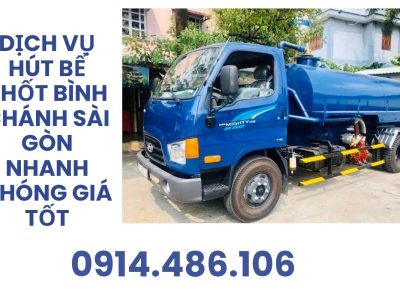 Hút Bể Phốt Bình Chánh Sài Gòn 24/7 Giá Tốt, Uy Tín | Hoàng Anh JSC