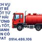 Hút Bể Phốt Tứ Kỳ Hải Dương 24/7, Xe Chuyên Dụng, Giá Tốt, Xuất VAT