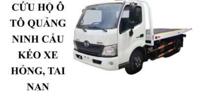 Xe Cứu Hộ Ô Tô Quảng Ninh 24/7 – Cẩu Kéo Xe Hỏng, Tai Nạn