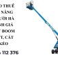 Thuê Xe Nâng Người Hà Tĩnh Giá Tốt – Boom Lift, Cắt Kéo Uy Tín