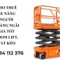 Cho Thuê Xe Nâng Người Quảng Ngãi Giá Tốt – Boom Lift, Cắt Kéo