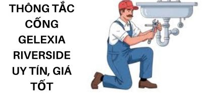 Thông Tắc Cống Gelexia Riverside Uy Tín, Báo Giá Rõ Ràng