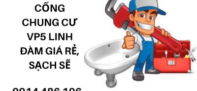 Thông Tắc Cống Chung Cư VP5 Linh Đàm Giá Rẻ, Sạch Sẽ