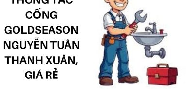 Thông Tắc Cống GoldSeason Nguyễn Tuân Thanh Xuân, Báo Giá Trước