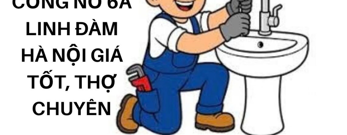 Thông Tắc Cống Nơ 6A Linh Đàm Hà Nội Giá Tốt, Thợ Chuyên Nghiệp