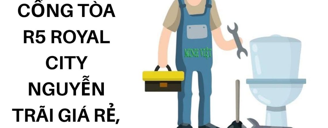 Dịch Vụ Thông Tắc Cống R5 Royal City Thanh Xuân Uy Tín, Có VAT